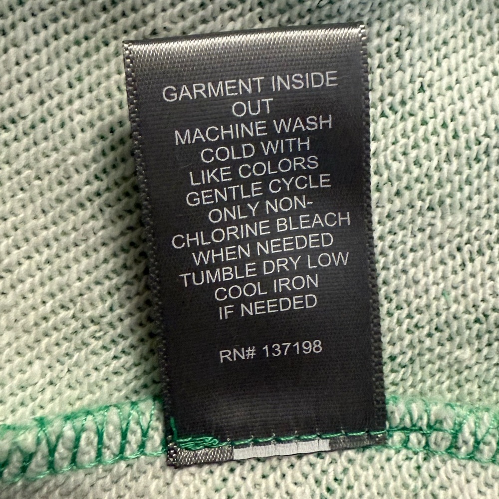 Marled Green Sweater - Picture 4 of 9
